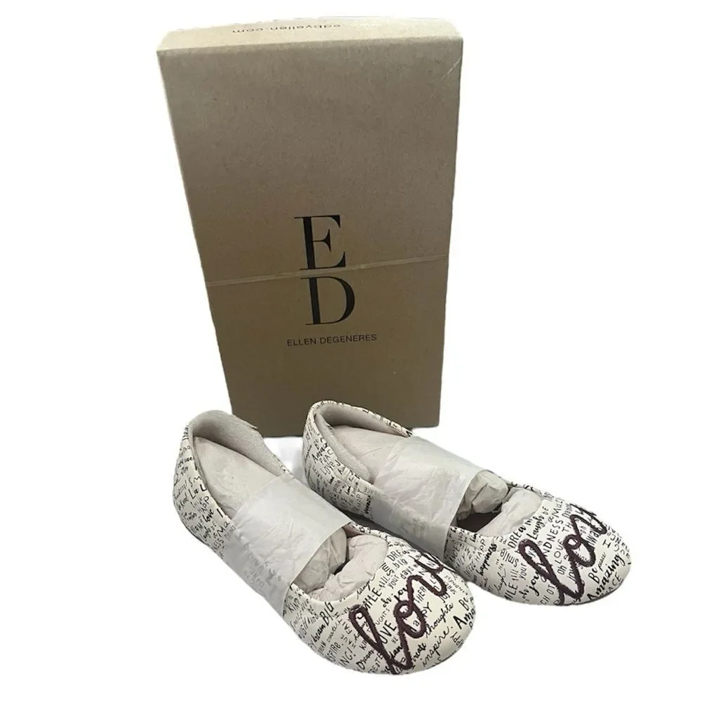 ED By Ellen Degeneres Kids Ballet Flats In Synthetic Dina